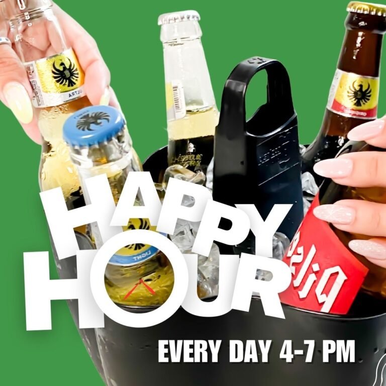 HAPPY HOUR AT THE PALMS HOTEL