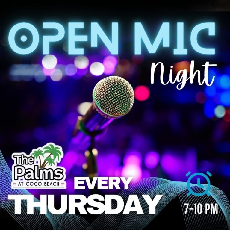 OPEN MIC NIGHT AT THE PALMS