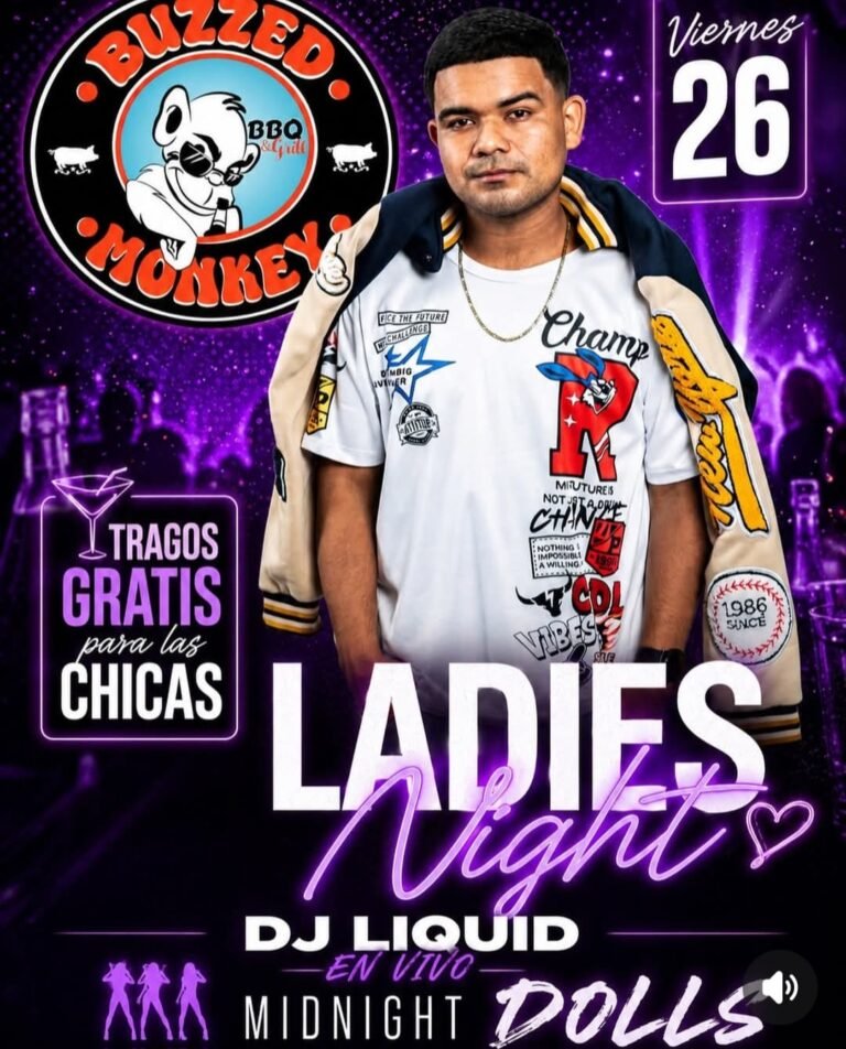 LADIES NIGHT @ BUZZED MONKEY